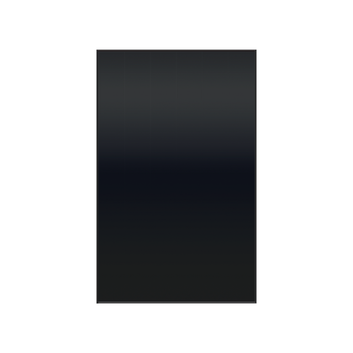 Winaico WST-500BKX54-B3 Ultra Black Back-Contact-Solarmodul 500 Wp – Vorderansicht