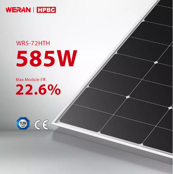 Weran Solar Co., Ltd. - Solarmodul - WR5-72HTH 565~585M WR5-72HTH-570M - Art. 233827