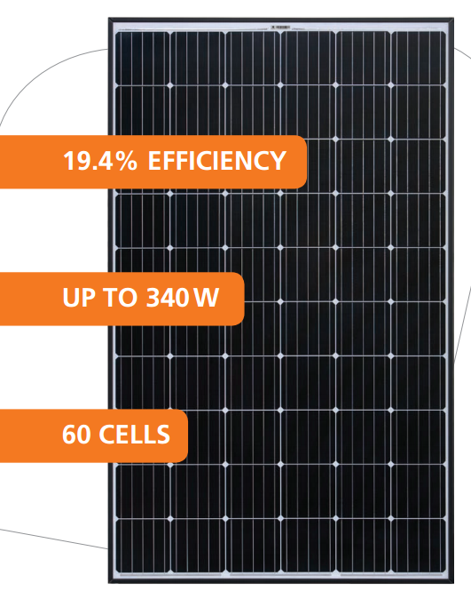 Win Win Precision Technology Co., Ltd. (WINAICO) - Solarmodul - WSP-MX 325-340 (+Full Black) EU WSP-340MX X PERC - Art. 153364