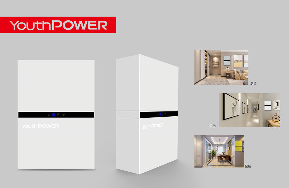 Shenzhen Litu New Energy Technology Co., Ltd. - Speicher - Wall Battery 48V 100-200AH YP-WL48100 - Art. 18690