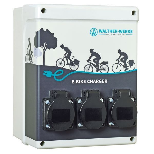 Walther Wallbox mit 3 Schutzkontaktsteckdosen