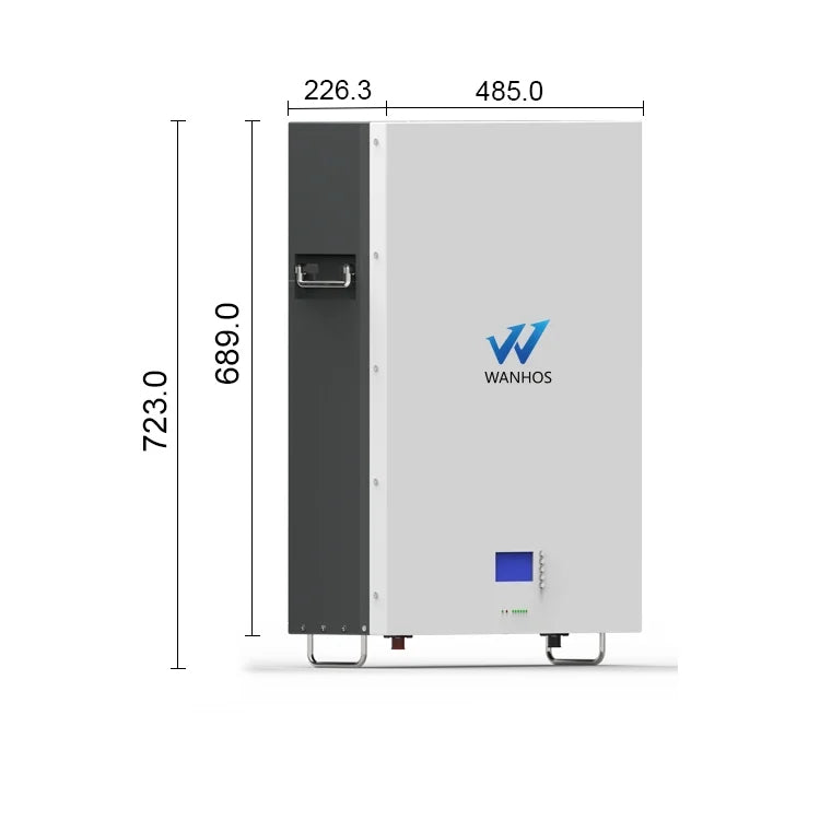 Xiamen Wanhos Solar Technology Co., Ltd. - Speicher - Wanhos 48V 200Ah Wall Mounted Lithium Battery WS-LPW48-9K-1 - Art. 35891