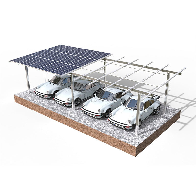 Xiamen Kinsend Metal Tech. Co., Ltd. - Montagesysteme - Waterproof Carport System Double Column Waterproof Carport System Double Column - Art. 9684