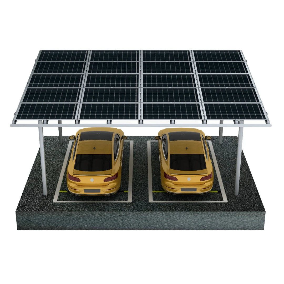 Soeasy (Xiamen) Photovoltaic Technology Co.,Ltd. - Montagesysteme - Waterproof Solar Carport Mounting system EAC-W Waterproof Solar Carport - Art. 9846