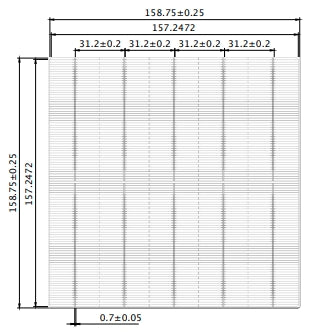 Shenzhen Topray Solar Co., Ltd. - Zellen - XP5-158.75 4,69 - Art. 25200