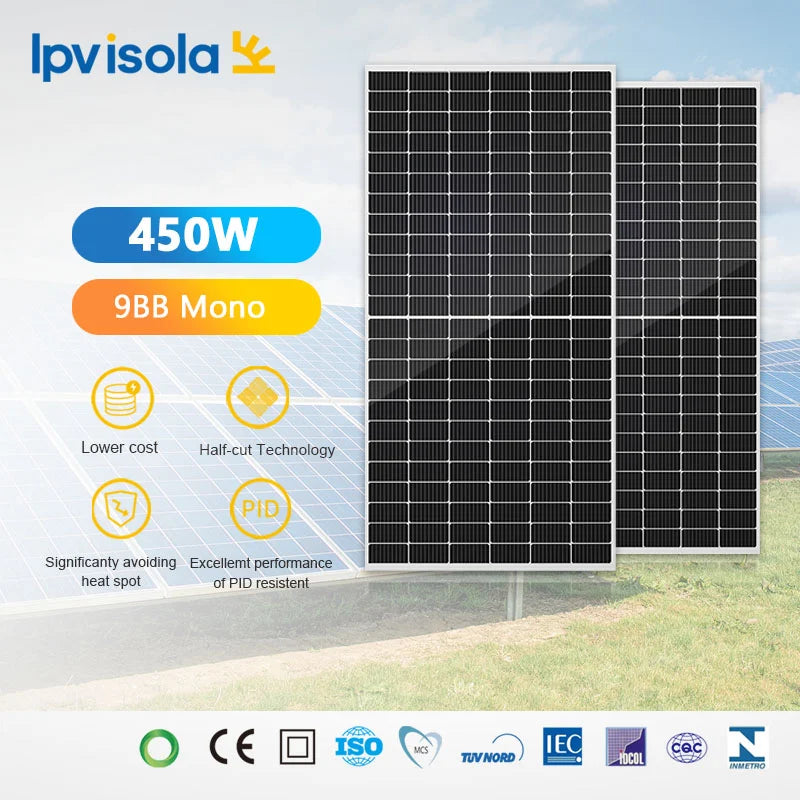 Zhejiang Isola New Energy Co., Ltd. - Solarmodul - YH450W-460W-30M YH450W-36MH - Art. 169051