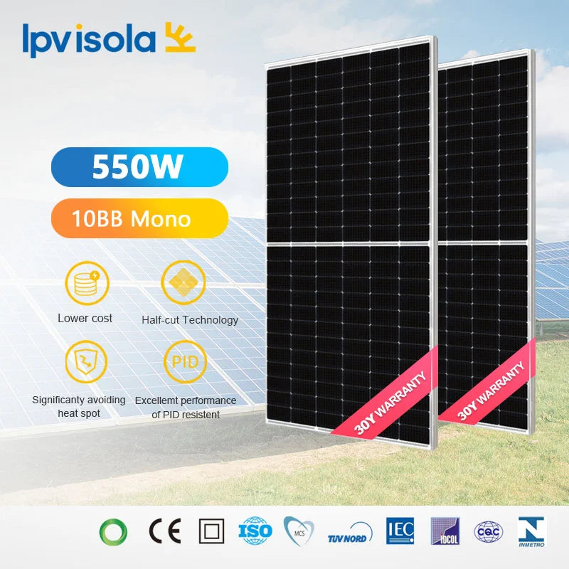 Zhejiang Isola New Energy Co., Ltd. - Solarmodul - YH540W-555W-36MH YH540W-36MH - Art. 169047