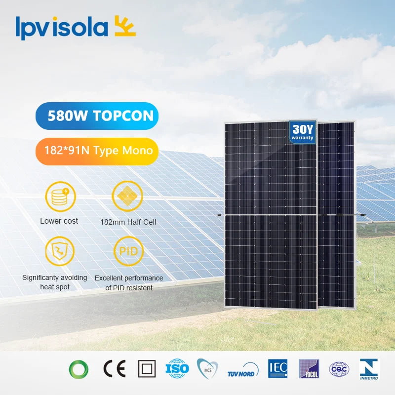 Zhejiang Isola New Energy Co., Ltd. - Solarmodul - YH580-590W-36MH YH580W-36MH - Art. 225755