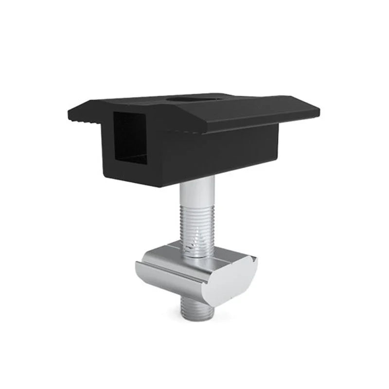 Beijing Yi Jia International Trading Co., Ltd - Installationszusatzkomponenten - YJ Aluminum Black Middle Clamp Solar