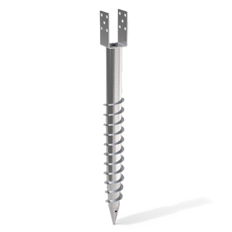 Beijing Yi Jia International Trading Co., Ltd - Installationszusatzkomponenten - YJ Ground Screw Anchors U shape