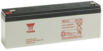 YUASA Bleiakku 12V 2,3Ah – Modell NP2.3-12, VDS-zertifizierter