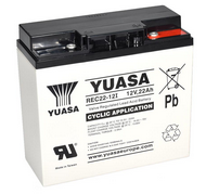 YUASA REC22-12 Zyklischer Bleiakku 12V 22Ah – Zuverlässiger AGM-Akku für wiederholte Ladezyklen