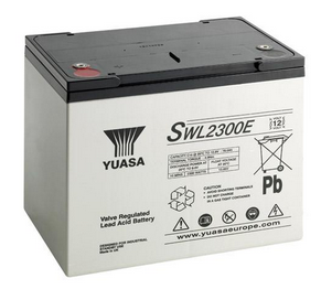 YUASA SWL2300E Bleiakku – 12V 78Ah AGM-Akku (261x168x225mm) – Wartungsfreier Hochleistungsakku