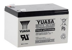 Yuasa Bleiakku mit 12V und 14Ah - REC1412