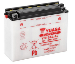 Yuasa Motorradbatterie YB16AL-A2 (DC) 12V 16Ah