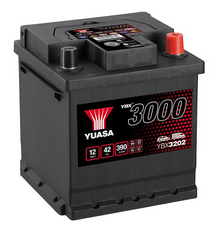 Yuasa Autobatterie YBX3202 12V 40Ah 360A (YBX3000 Serie)
