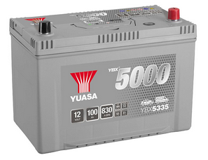 Yuasa Autobatterie YBX5335 12V 100Ah 830A (YBX5000 Serie)