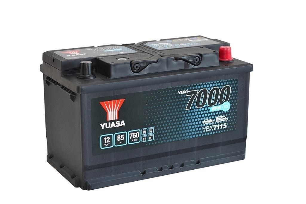 Yuasa Auto Batterie YBX7115 – 12V 85Ah 760A AGM Start-Stopp Batterie