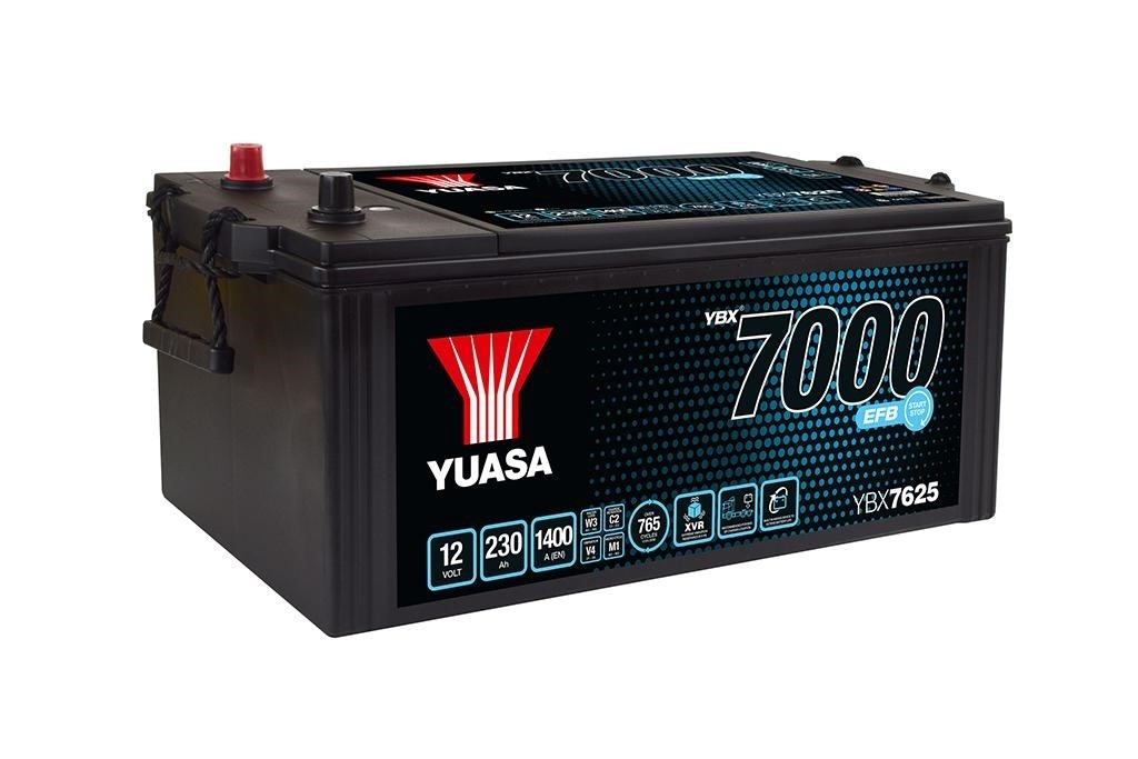 Yuasa Auto Batterie YBX7625 – 12V 230Ah 1400A LKW-/Nutzfahrzeugbatterie
