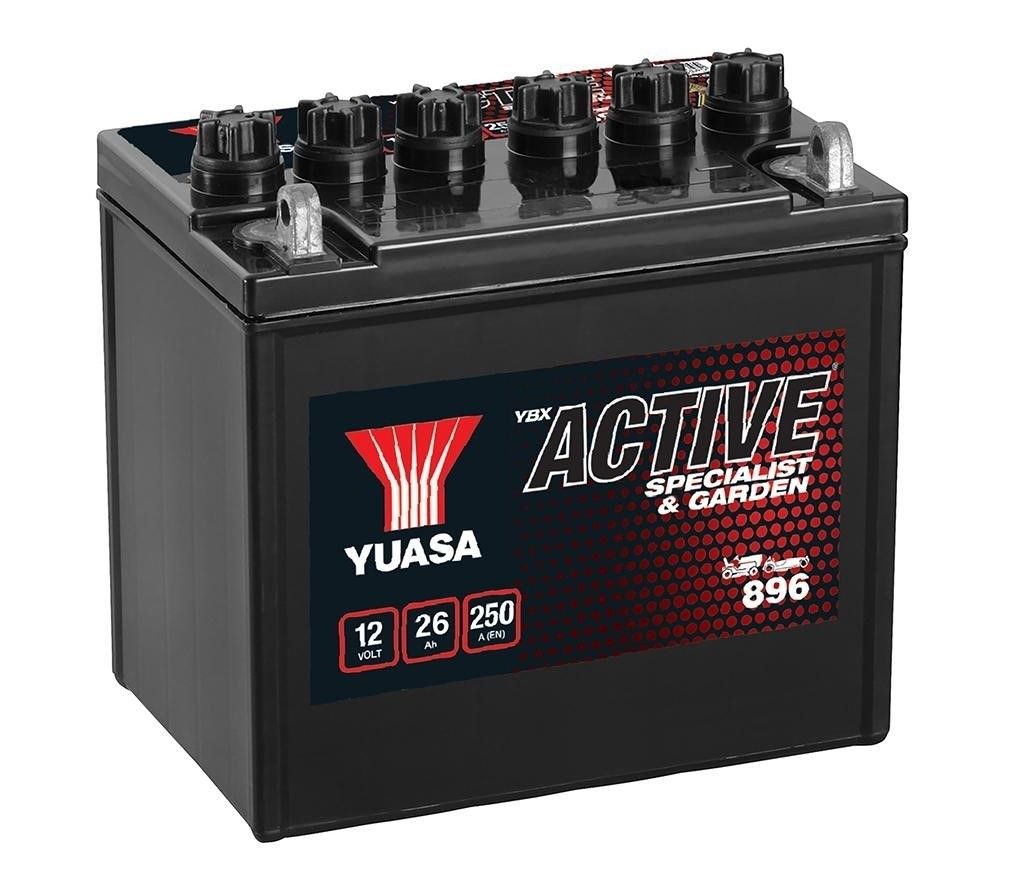 Yuasa Autobatterie 896 – 12V 26Ah 250A Kompakt, zuverlässig & wartungsfrei