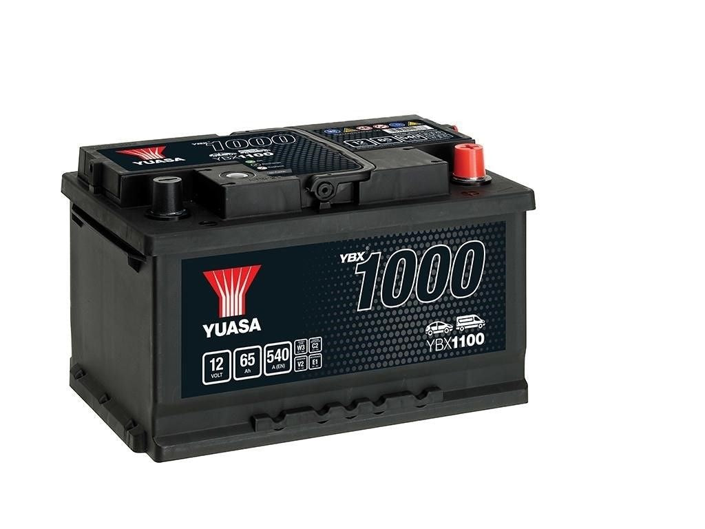 Yuasa Autobatterie YBX1100 – 12V 65Ah 540A – Zuverlässige Starterbatterie für PKW & Transporter