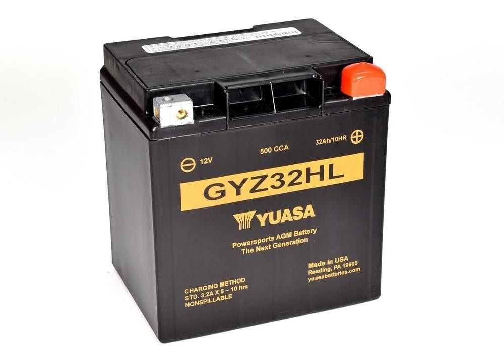 Yuasa GYZ32HL – 12 V Motorrad-Batterie 32 Ah Hochleistungs‑Starterakku