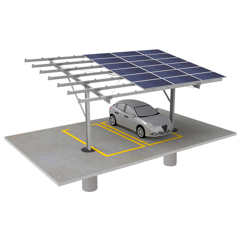 Xiamen Kinsend Metal Tech. Co., Ltd. - Montagesysteme - ZAM Steel Carport Mounting System ZAM Steel Carport Mounting System - Art. 9685