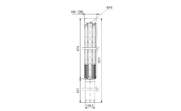 GRUNDFOS Unterwasserpumpe SP 77-3 Nr. 16A16903