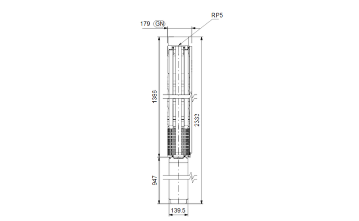 GRUNDFOS Unterwasserpumpe SP 95-7 Nr. 19001907