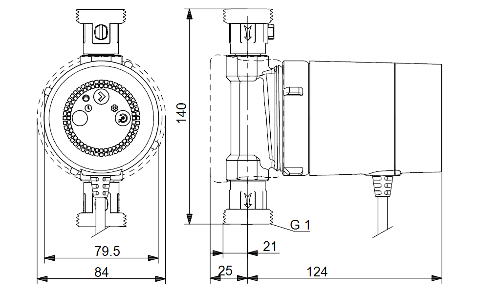 Grundfos Comfort 15-14 BXU PM Art. 99831285