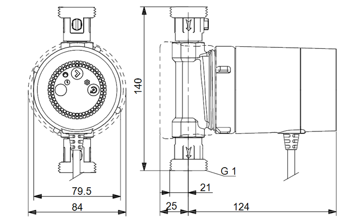 Grundfos Comfort 15-14 BXU PM Art. 99831285