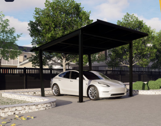 Nova, Inc. - Montagesysteme - ZERO Railing Carport System ZERO Railing Carport System - Art. 10830