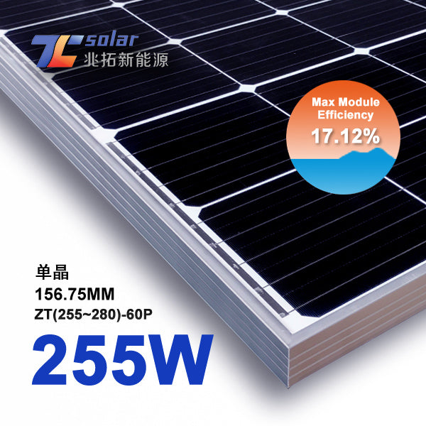 Anhui Zhaotuo New Energy Technology Co., Ltd. - Solarmodul - ZT(255-280W)-60P ZTP60-275W - Art. 219942