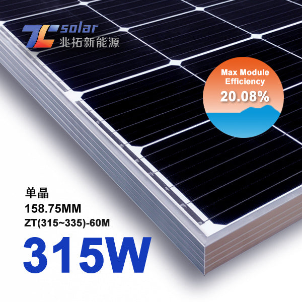 Anhui Zhaotuo New Energy Technology Co., Ltd. - Solarmodul - ZT(315-335W)-60M ZTM60-335W - Art. 219903