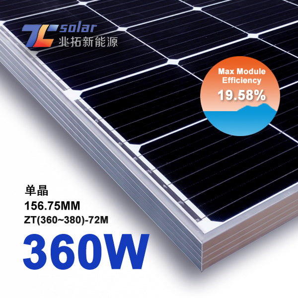 Anhui Zhaotuo New Energy Technology Co., Ltd. - Solarmodul - ZT(360-380W)-72M ZTM72-375W - Art. 219974