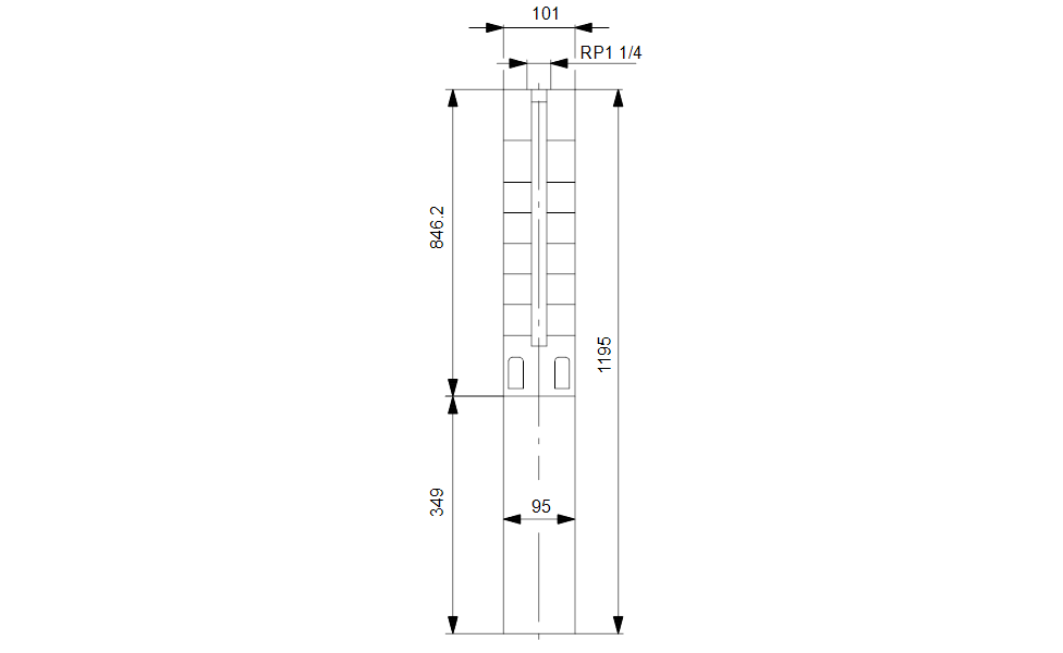 GRUNDFOS Unterwasserpumpe SP 2A-33 Nr. 09002B33