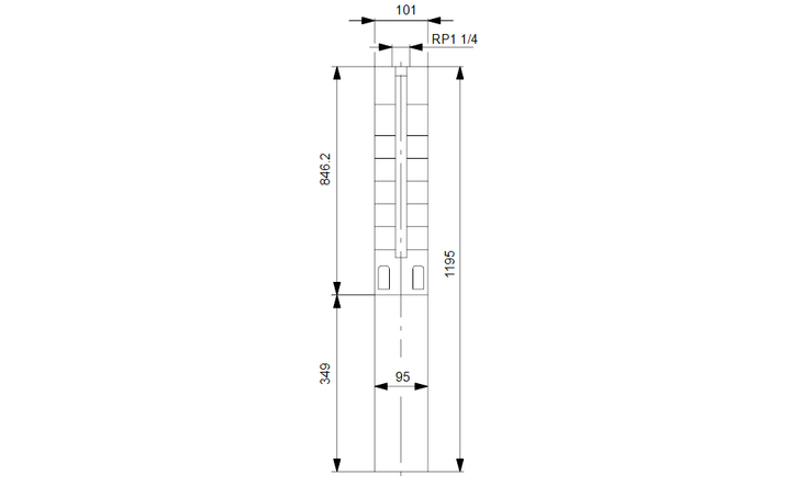GRUNDFOS Unterwasserpumpe SP 2A-33 Nr. 09002B33