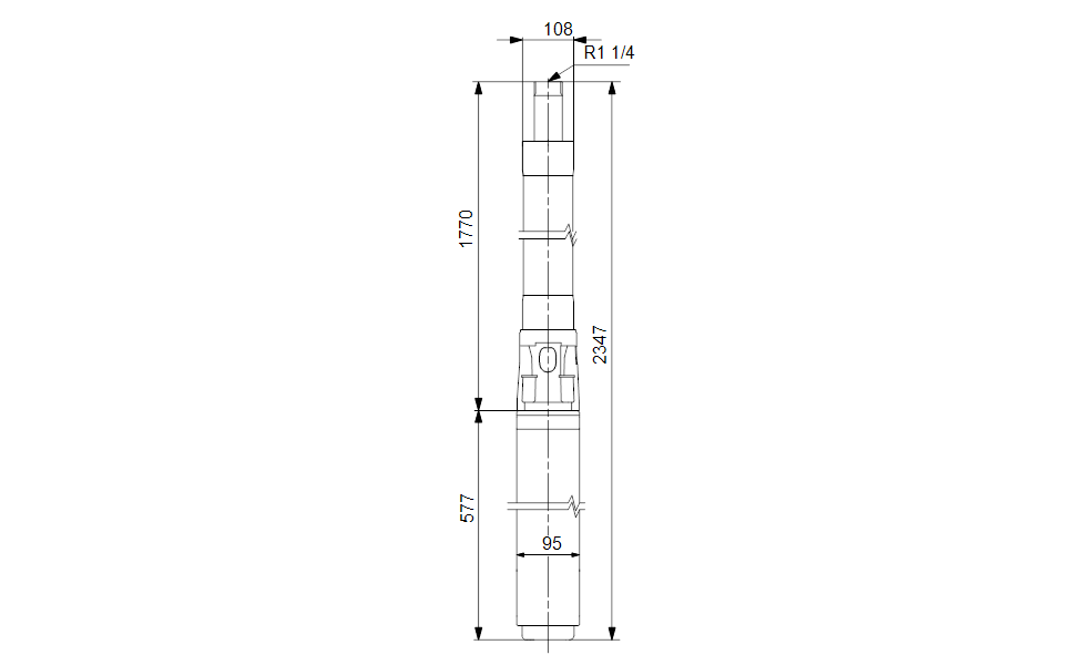GRUNDFOS Unterwasserpumpe SP 2A-75 Nr. 09301K75