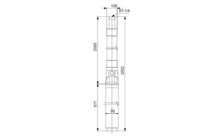 GRUNDFOS Unterwasserpumpe SP 2A-90 Nr. 09301K90