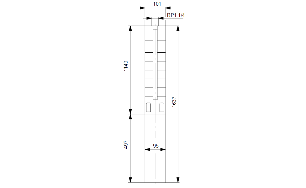 GRUNDFOS Unterwasserpumpe SP 3A-45 Nr. 10101K45