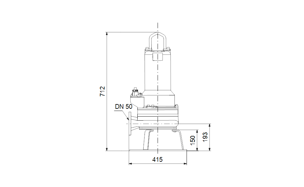 GRUNDFOS Tauchmotorpumpe APG.50.92.3 Nr. 96835730