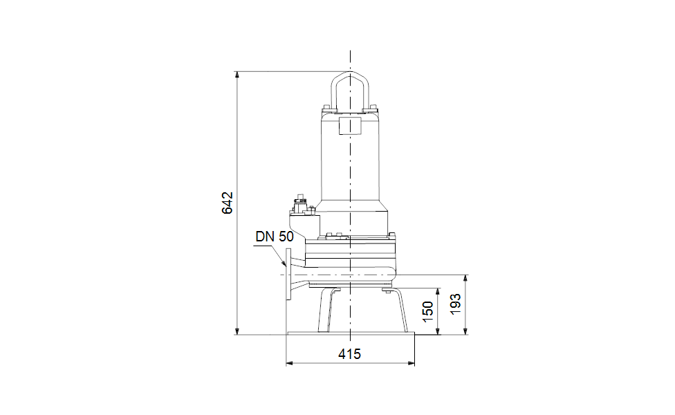 GRUNDFOS Tauchmotorpumpe APG.50.65.3 Nr. 99619830