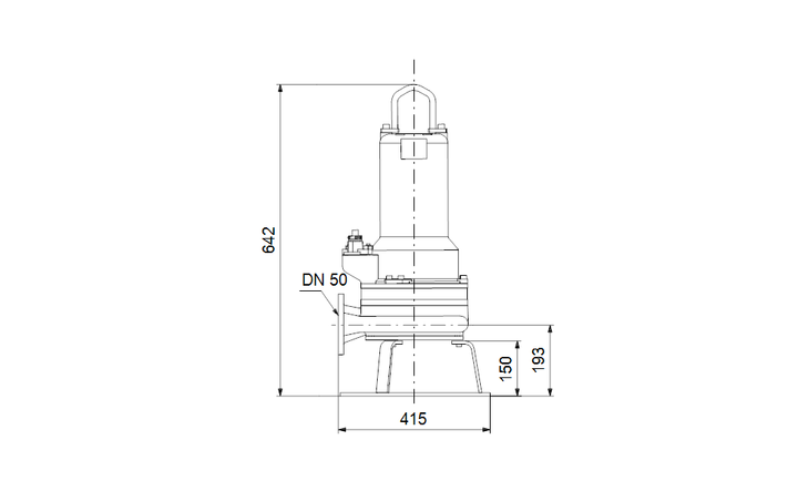 GRUNDFOS Tauchmotorpumpe APG.50.65.3 Nr. 99619830