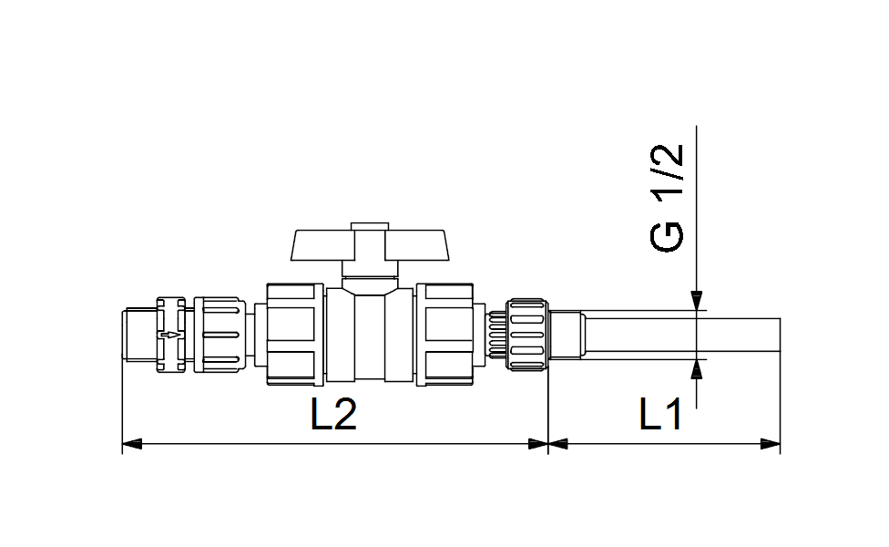 GRUNDFOS Zubehör Dosierpumpen Impfarmatur - Art. 95730952