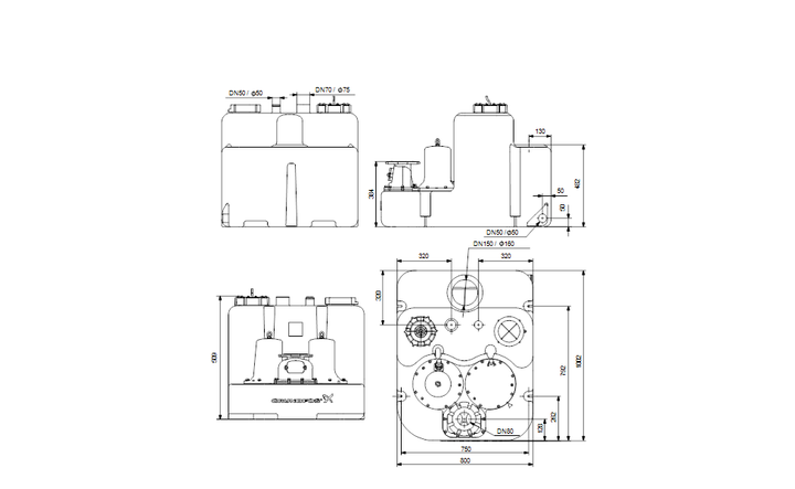 Grundfos  MLD.22.3.4 - Art. 97901108