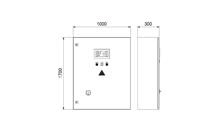 GRUNDFOS Elektrisches Zubehör Control MP 204 1x235.0-290.0 A DOL U2 - Art. 99175462