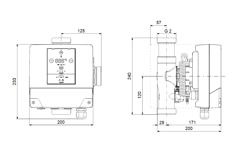  GRUNDFOS Mischkreislösungen MIXIT 32-16 R NRV - Art. 99508834