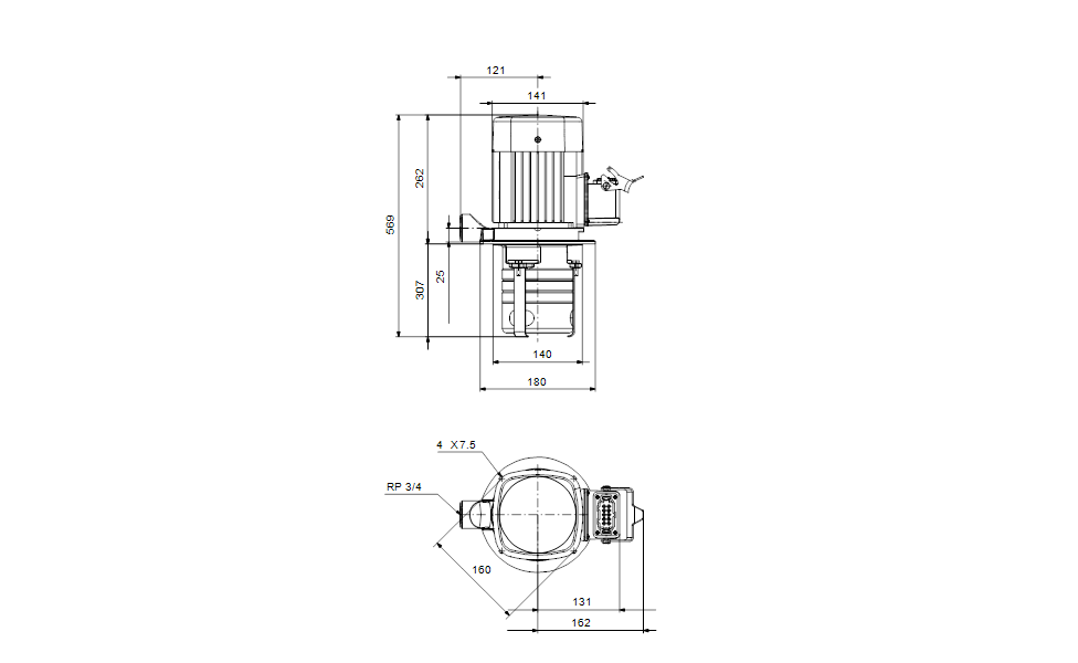 GRUNDFOS Eintauchpumpe MTH 4-8/4 A-W-A-AQQV - Art. 98993104