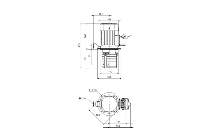 GRUNDFOS Eintauchpumpe MTH 2-10/2 A-W-A-AQQV - Art. 98992568
