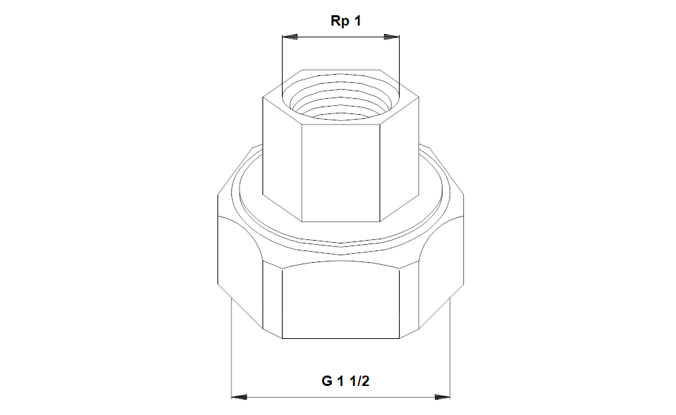 GRUNDFOS Mechanisches Zubehör Verbindungsset - Art. 99672022